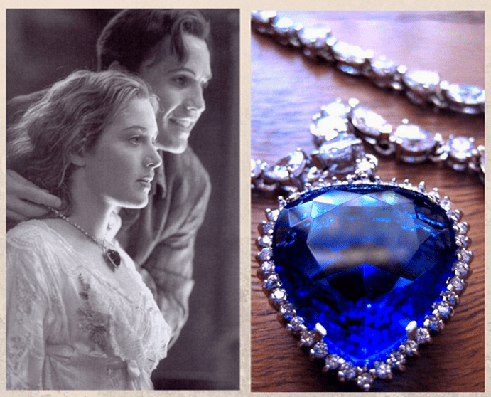 "Titanic": Die blaue Halskette mit Brillant