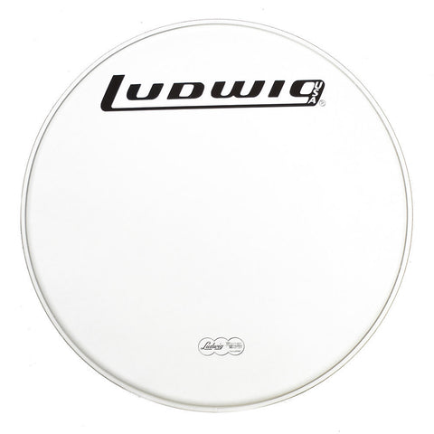 Ludwig 22 Inch Coated Power Collar Drum Head w/70s Logo | Chicago Music ...