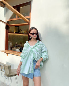 Jessica oversized top with bandeau