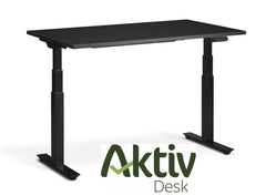 Aktiv 2 standing desk picture with logo