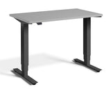 FRISKA Ultimate Privilege Micro desk with anthracite frame and grey Fenix desktop