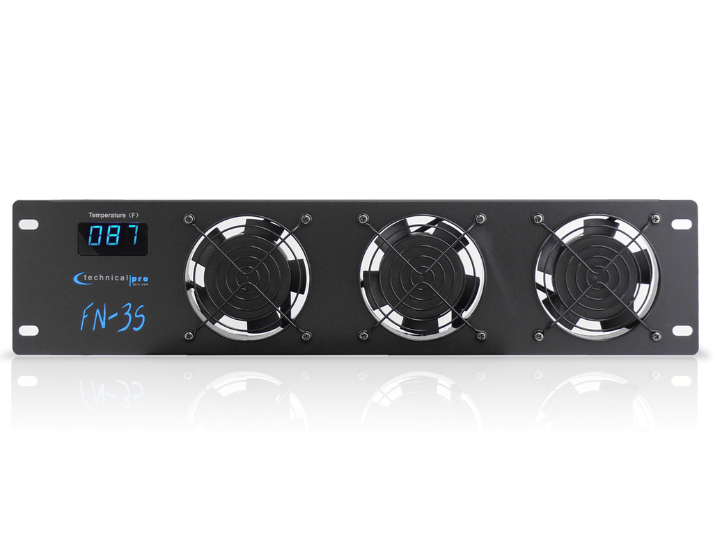 Technical Pro Technical Pro 2 5u Rack Mountable Triple Fan Cooling Unit