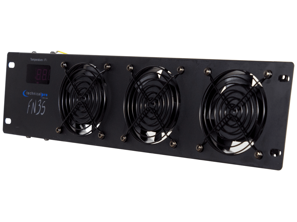 Technical Pro Technical Pro 2 5u Rack Mountable Triple Fan Cooling Unit