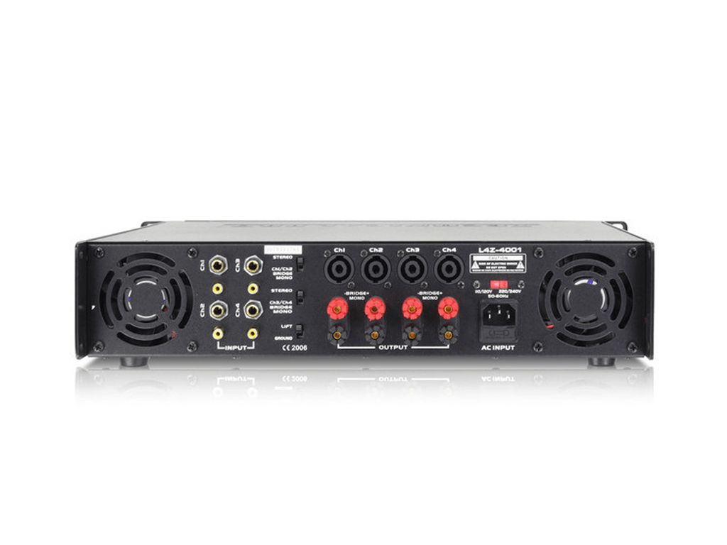 TECHNICAL PRO 4000W 4  CHANNEL  POWER  AMP  AMPLIFIER  PRO 