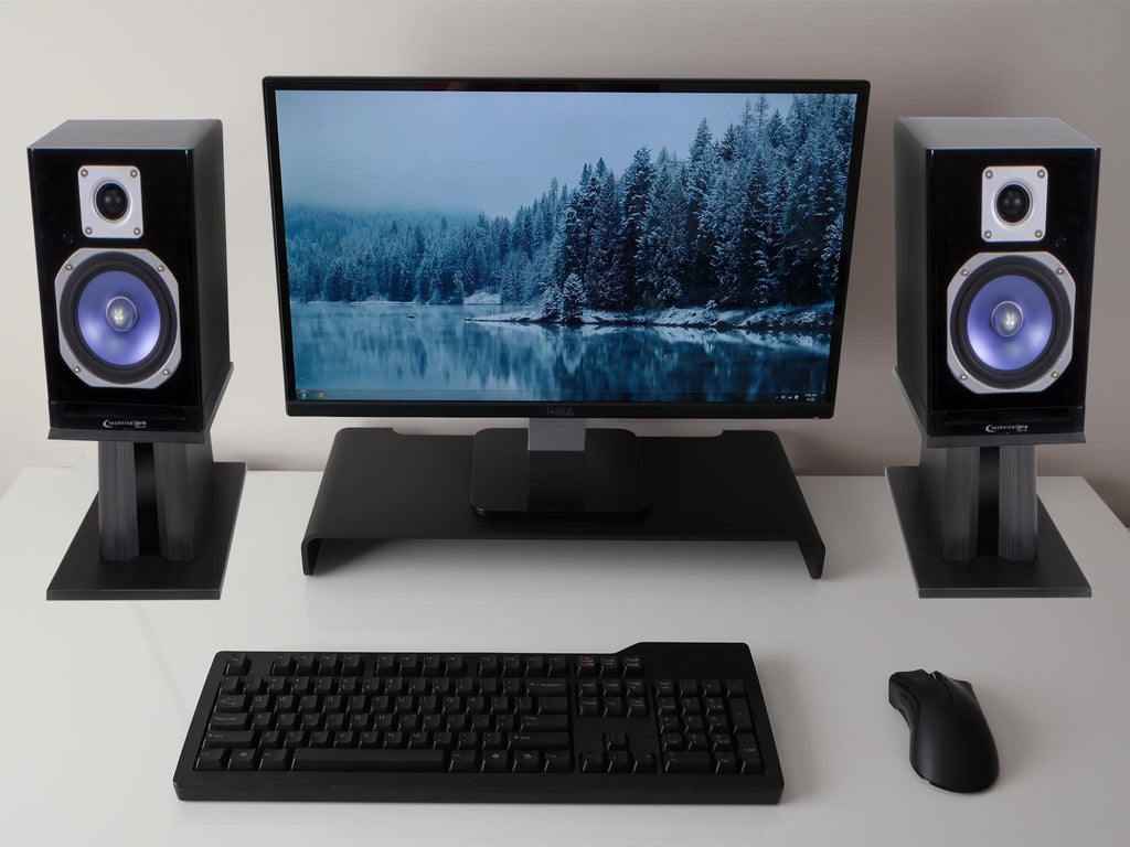 studio monitor desk