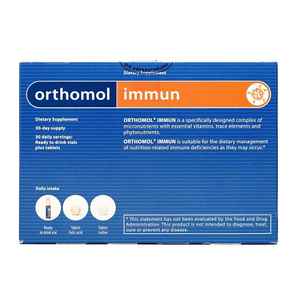 Orthomol イミューン (飲用バイアル, 錠剤) 30日分