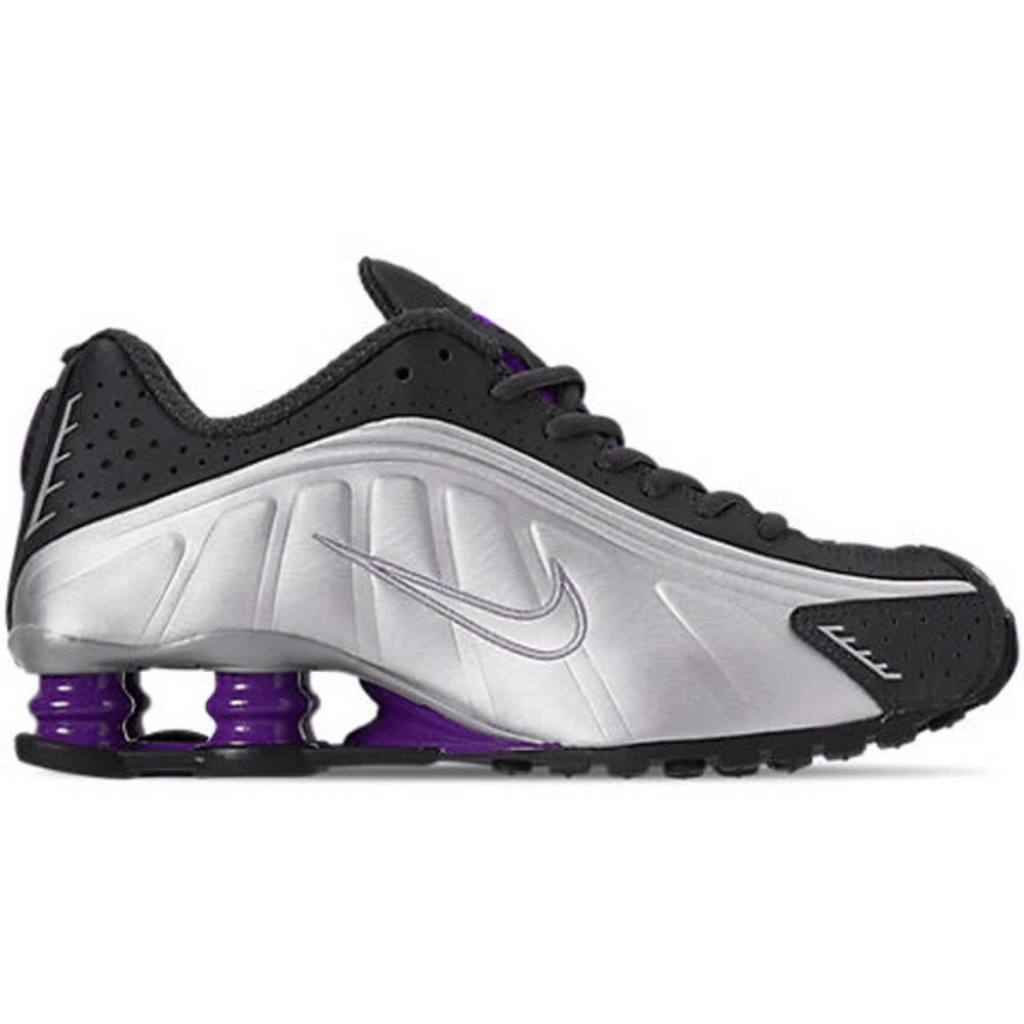 nike shox r4 prata