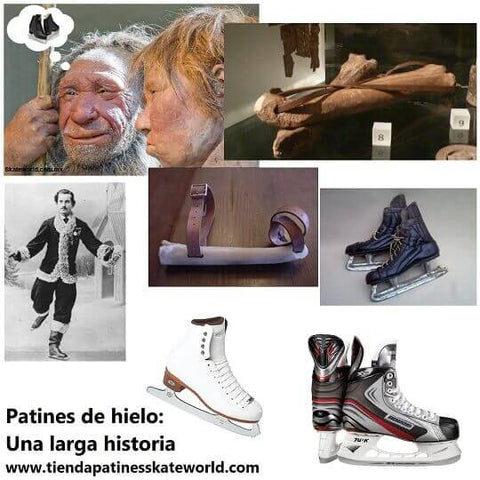 Breve historia de los patines de hielo