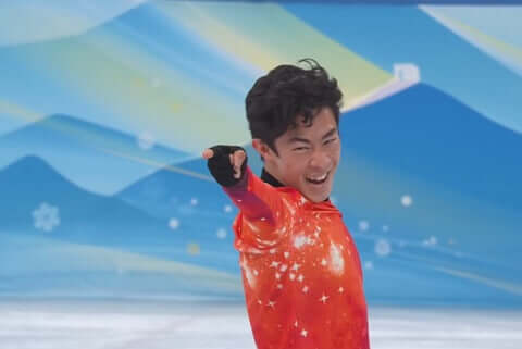 El patinador estadounidense Nathan Chen (Imagen de YouTube)