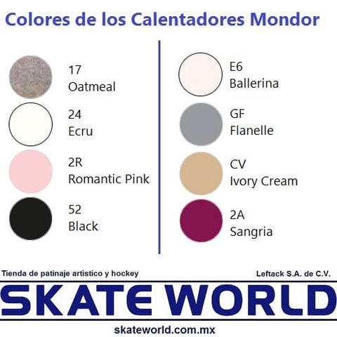 Colores de calentadores Mondor de venta en Skate World
