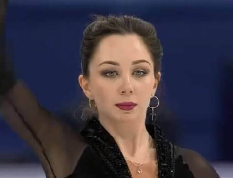 La patinadora Elizaveta Tuktamysheva (Imagen de YouTube)