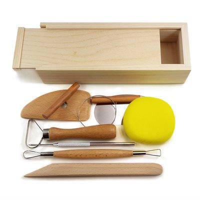 LOONIE POTTERY THROWING TOOL SET – Euclids Pottery Store