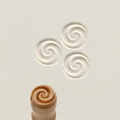 Spirals, Clay stamps