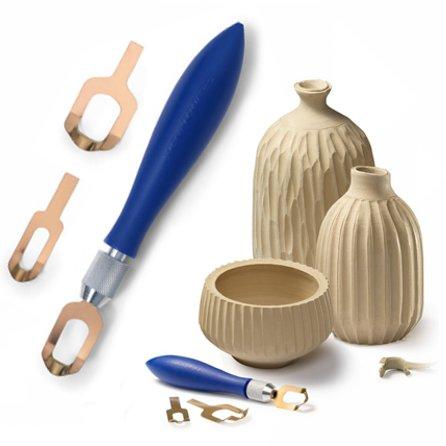 XIEM CLAY DETAILING CARVING SET – Euclids Pottery Store