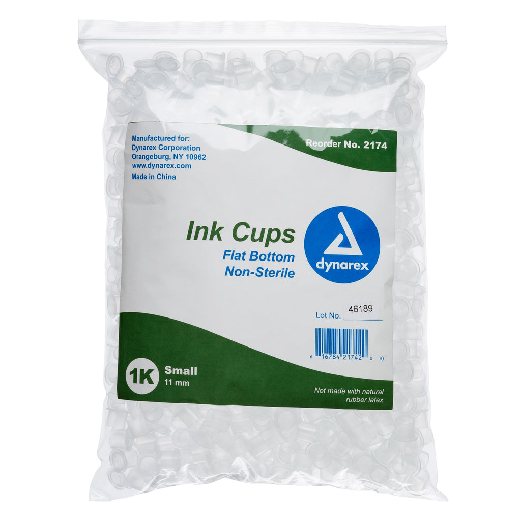 CINRA Tattoo Ink Cups Caps Steady Plastic Tattoo Supplies 500pcs Medium