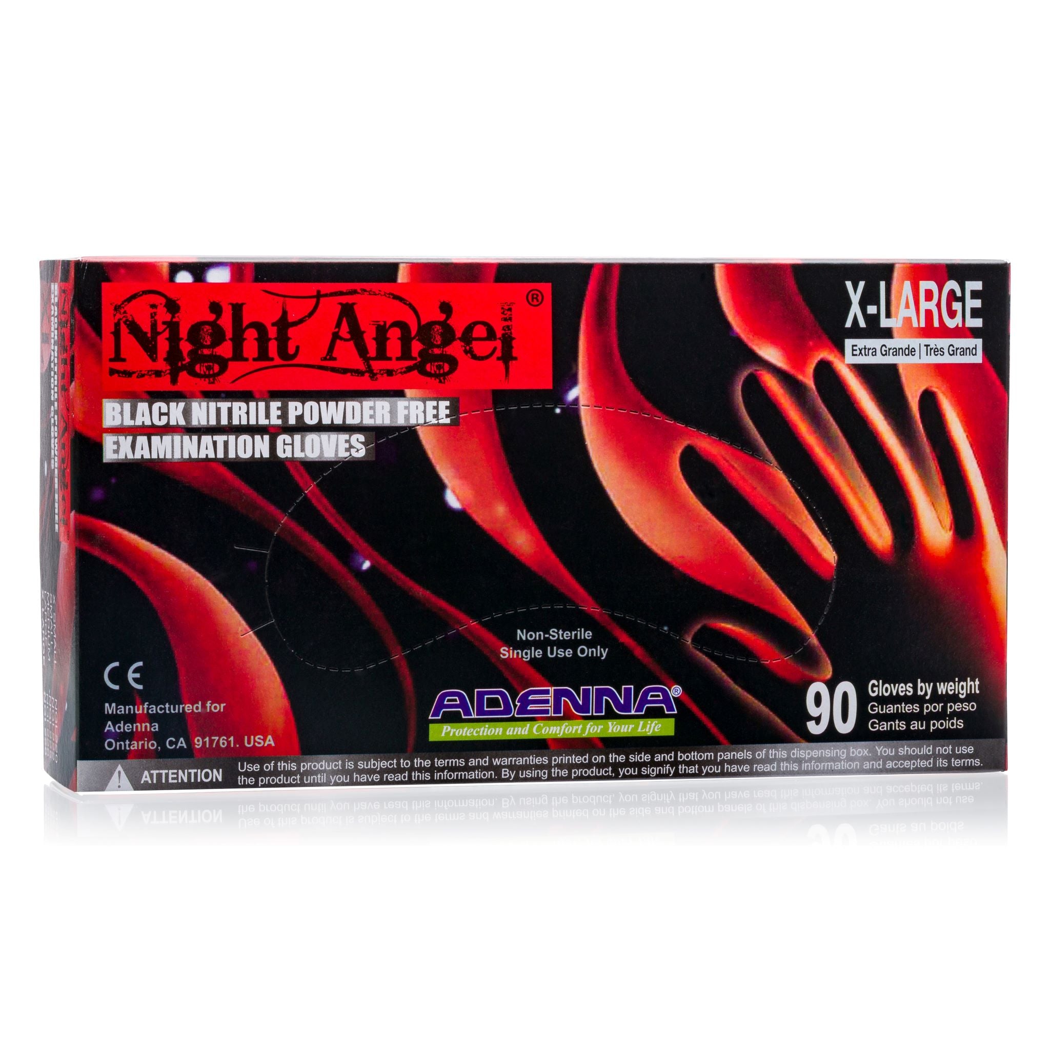 Night Angel Nitrile Gloves - Coalition Tattoo Supply product image