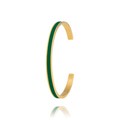 Bracelet coloré vert pour femme
