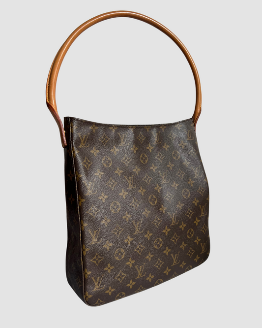 Louis Vuitton Monogram Marais Bucket GM Tote Bag 4lvs1224