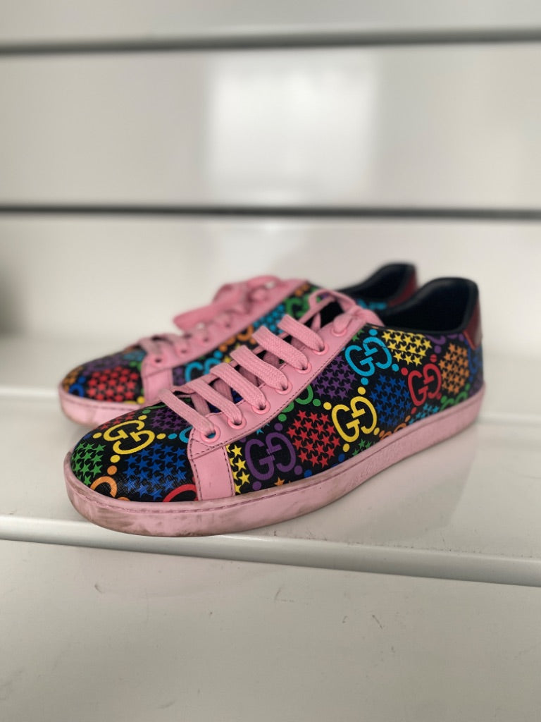 Gucci Multicolor GG Sneakers Sz  – Edwards Fertilizer