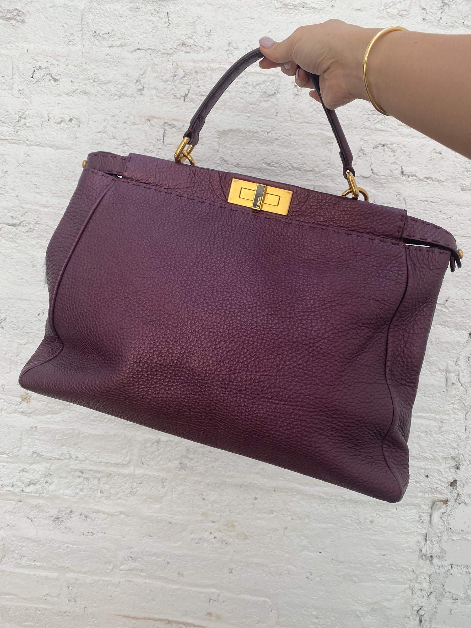 fendi peekaboo lilac