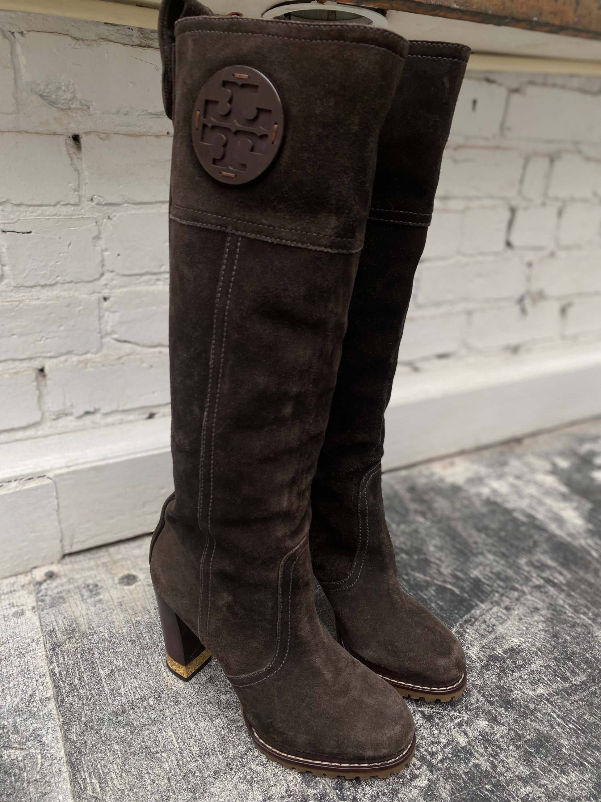Tory Burch Suede Boots – Airee Edwards