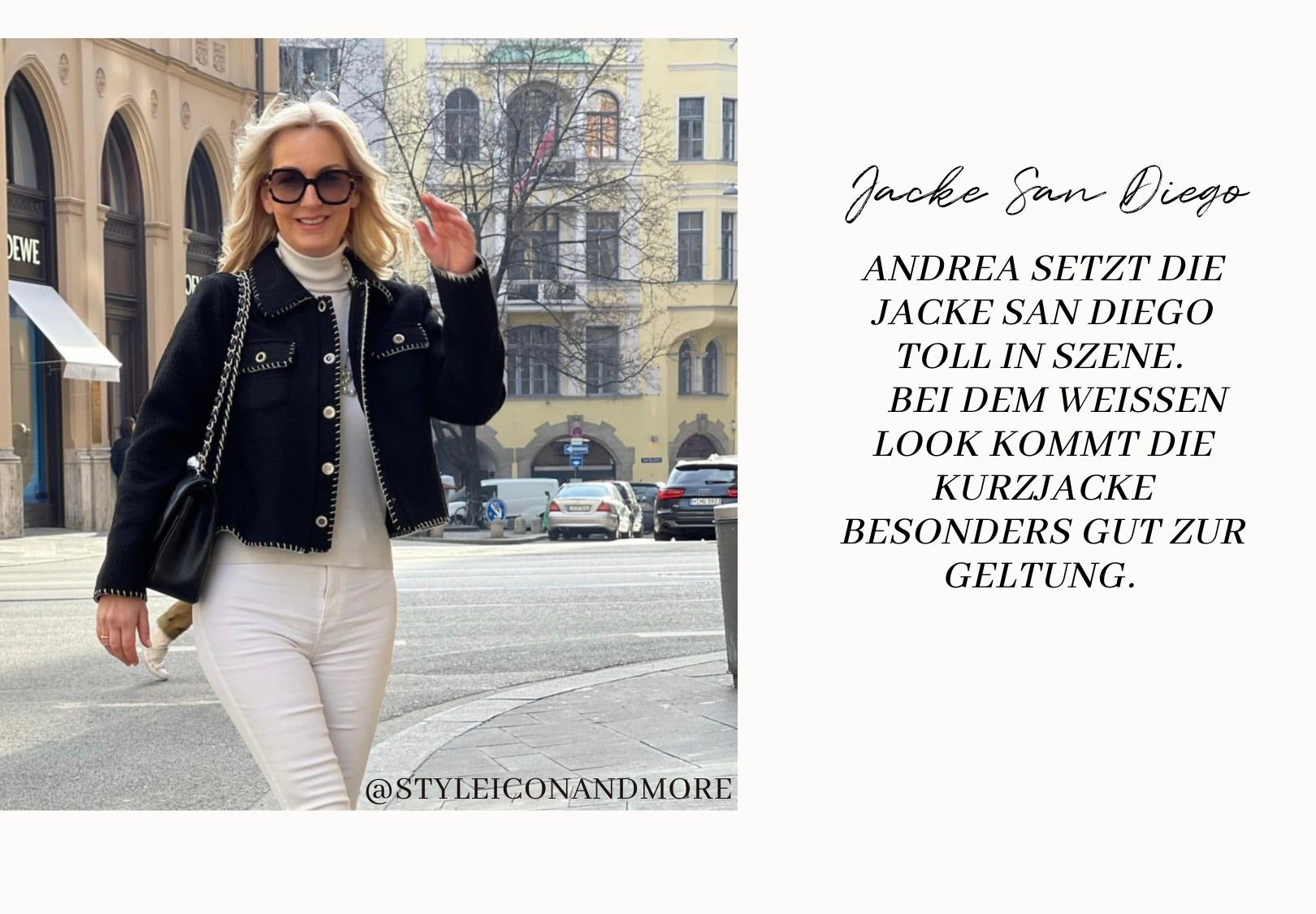 Blogger Style -  San Diago Jacke
