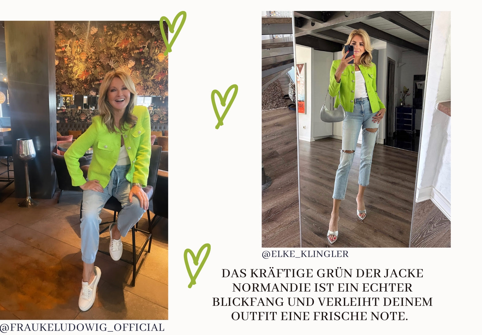 Influencer Looks - Jacke Normandie