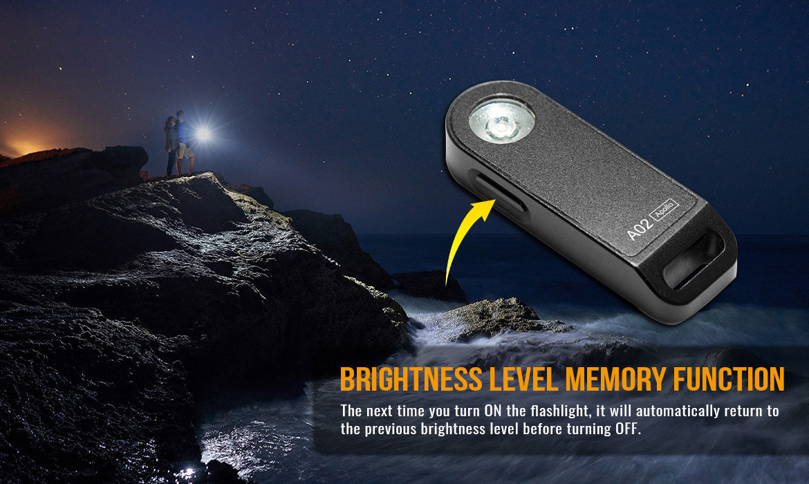 Brinyte A02 Mini Safety Signal Light flashlight edc light