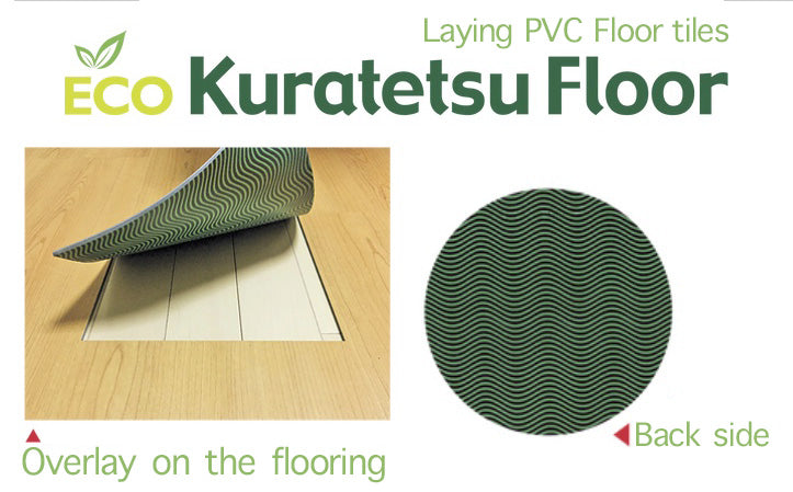 Laying PVC Floor tiles Japan Quality)