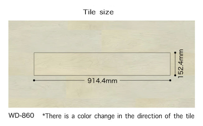 Floor vinyl tile Japan Quality