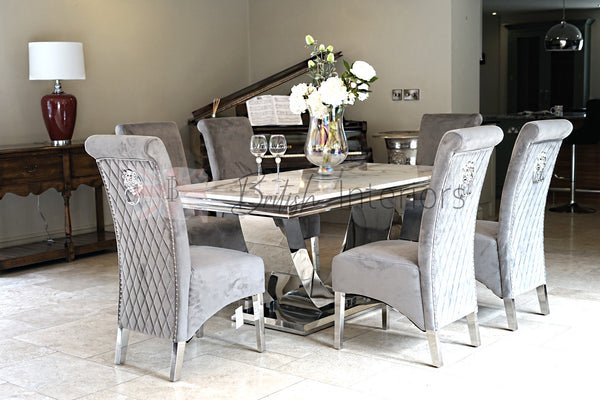 The Marble Dining Set Collection British Home Interiors