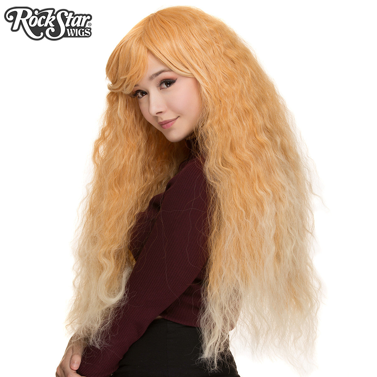 Rockstar Wigs Prima Donna Collection Golden Strawberry Blonde