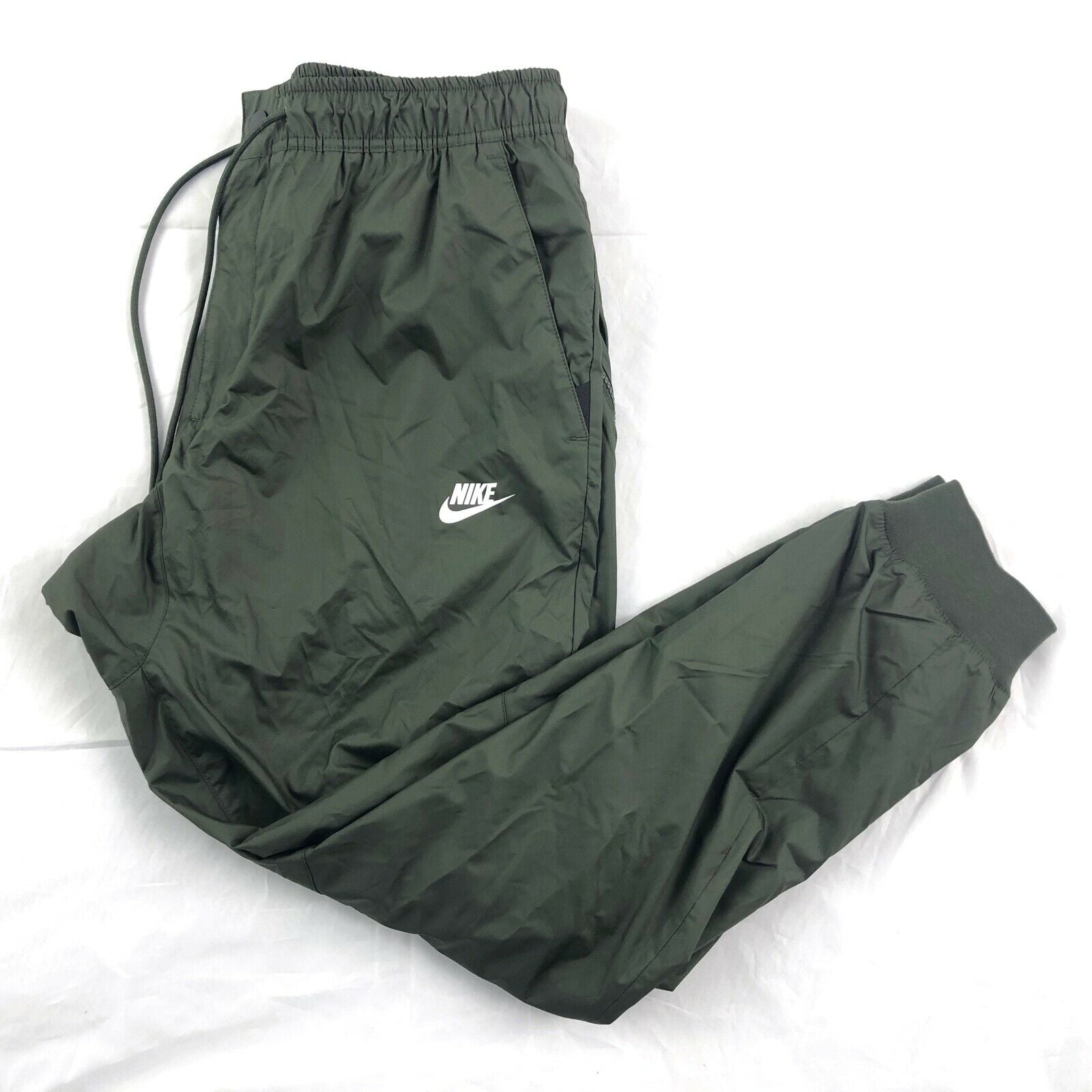 nike windrunner olive green