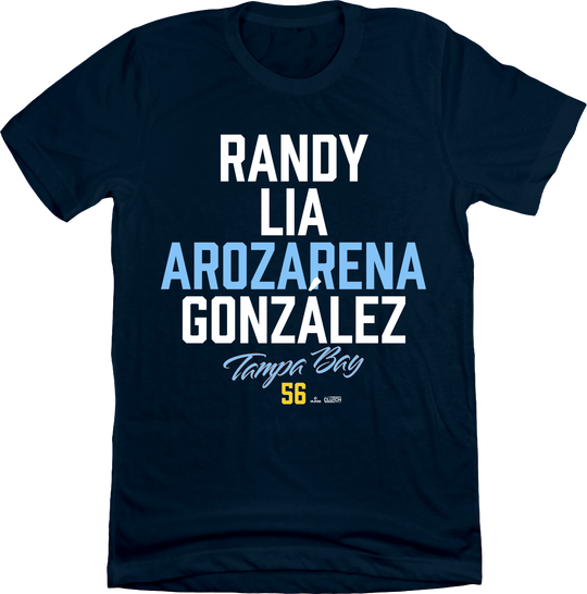 Randy Arozarena Tampa Bay Rays Big & Tall Name & Number T-Shirt - Navy