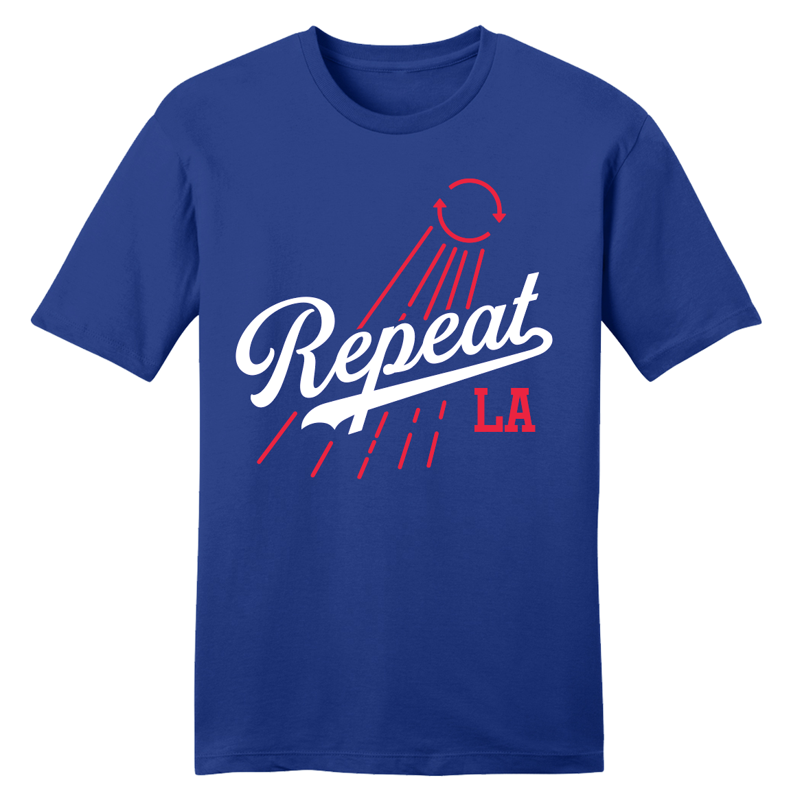 Repeat LA Rally Tee | L.A. Baseball | In The Clutch