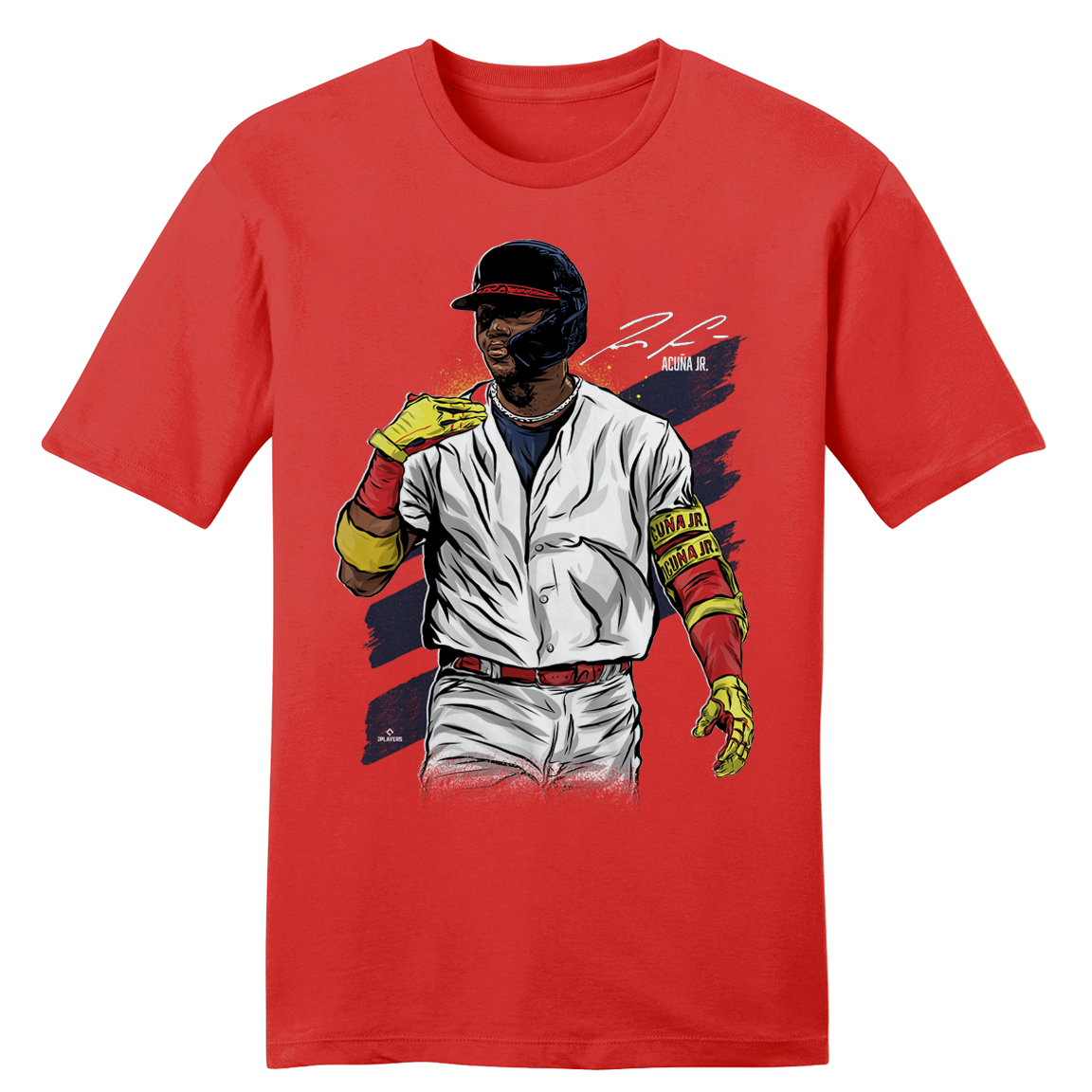 Official Ronald Acuña Jr. Spotlight MLBPA Tee | Atlanta Apparel | In ...