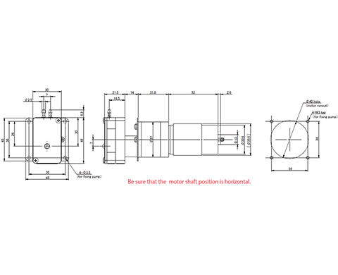 RP-H Dimensions