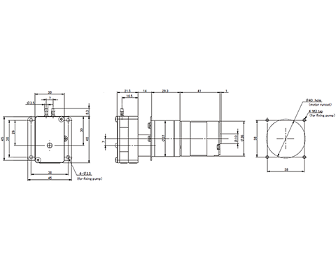 RP-H Dimensions