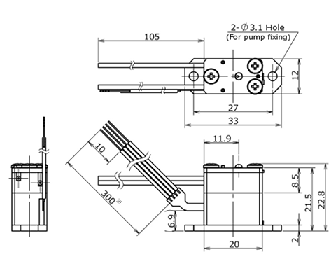 RP-TX Dimensions