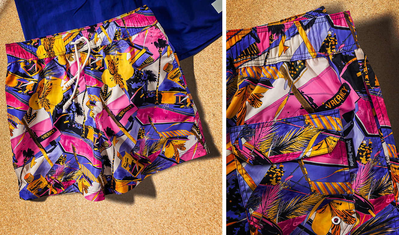 Palm Angels Multicolour Miami Mix Swim Shorts