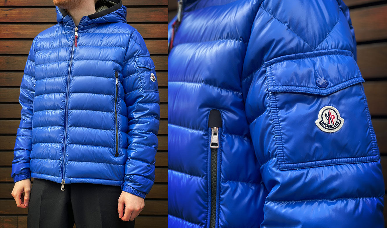 Moncler Galion Blue Down Jacket