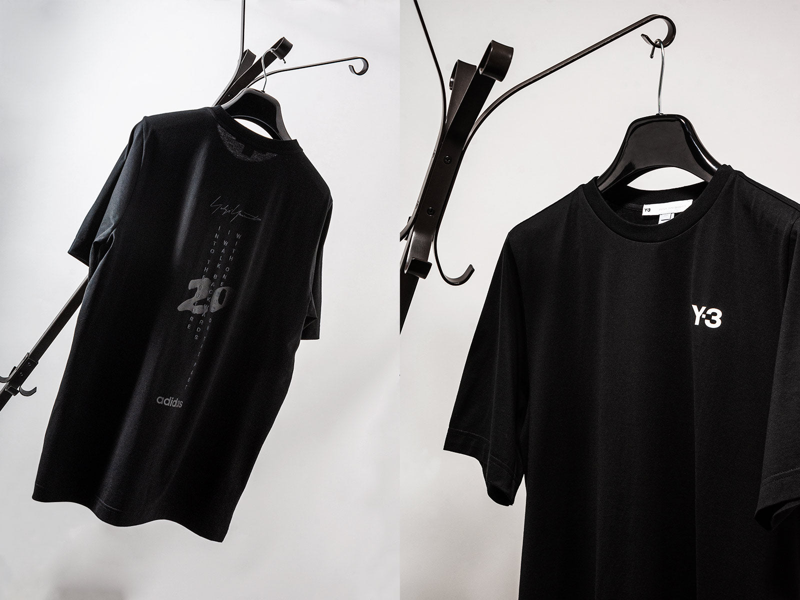 Y-3 Black 20th Anniversary T-Shirt