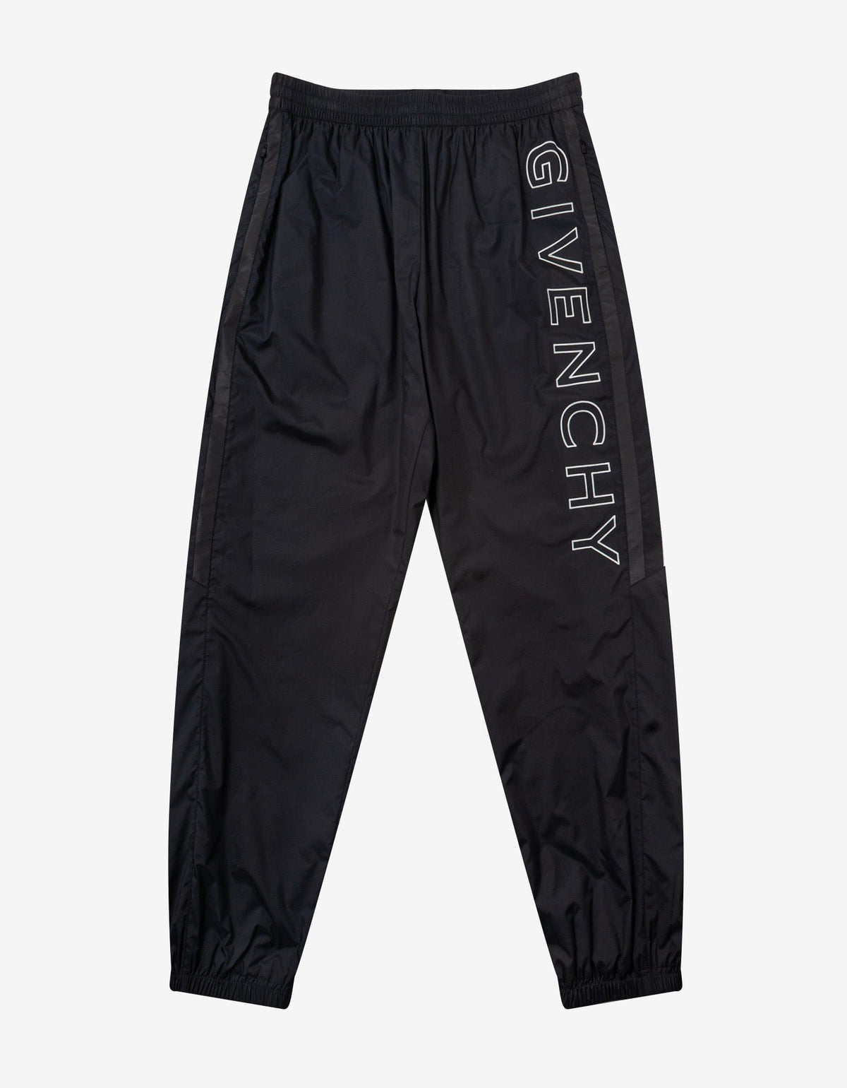 Black X (b).STROY printed twill track pants, Givenchy