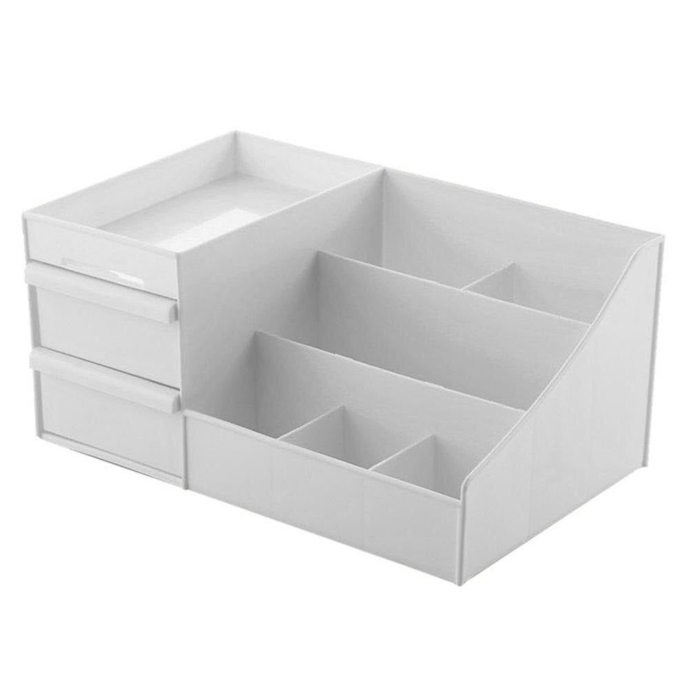 Make Up Organiser Drawer Desk Desktop Storage Box Plastic Large