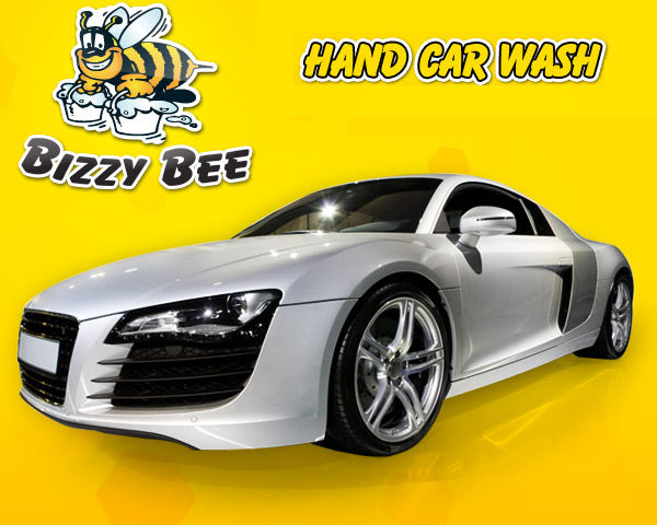 Bizzy Bee Car Wash, have your car washed while you shop on your family day out