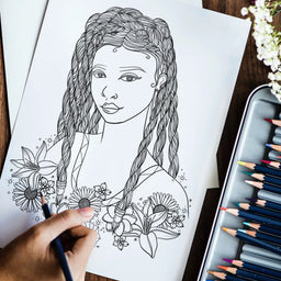 Black Girl Magic Coloring Book Dorothy Gilbert