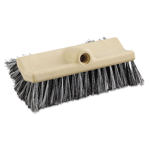 Boardwalk BWK4308 Polypropylene Bristle Utility Brush 8-1/2 Tan Handle