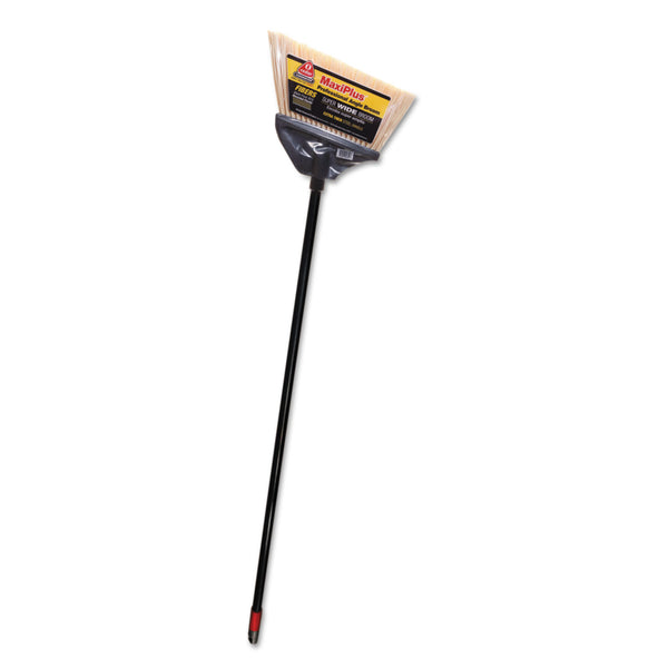 Rubbermaid FG637500GRAY Gray Angle Broom with 48 Metal Handle