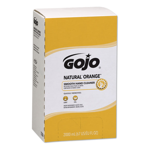 Gojo Supro Max Hand Cleaner Refill, 5000 mL, Floral Scent, Beige, 2/Carton