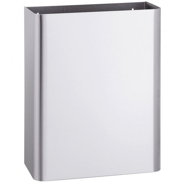 Bobrick B-275 Commercial Restroom Waste Receptacle, Surface-Mounted  Bobrick Washroom Accessories